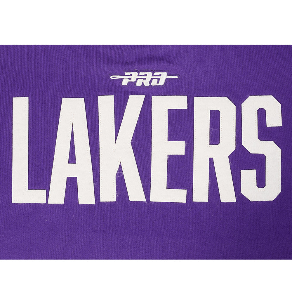 NBA LOS ANGELES LAKERS MODERN ORIGINALS MEN'S FLC PO HOODIE (Purple)