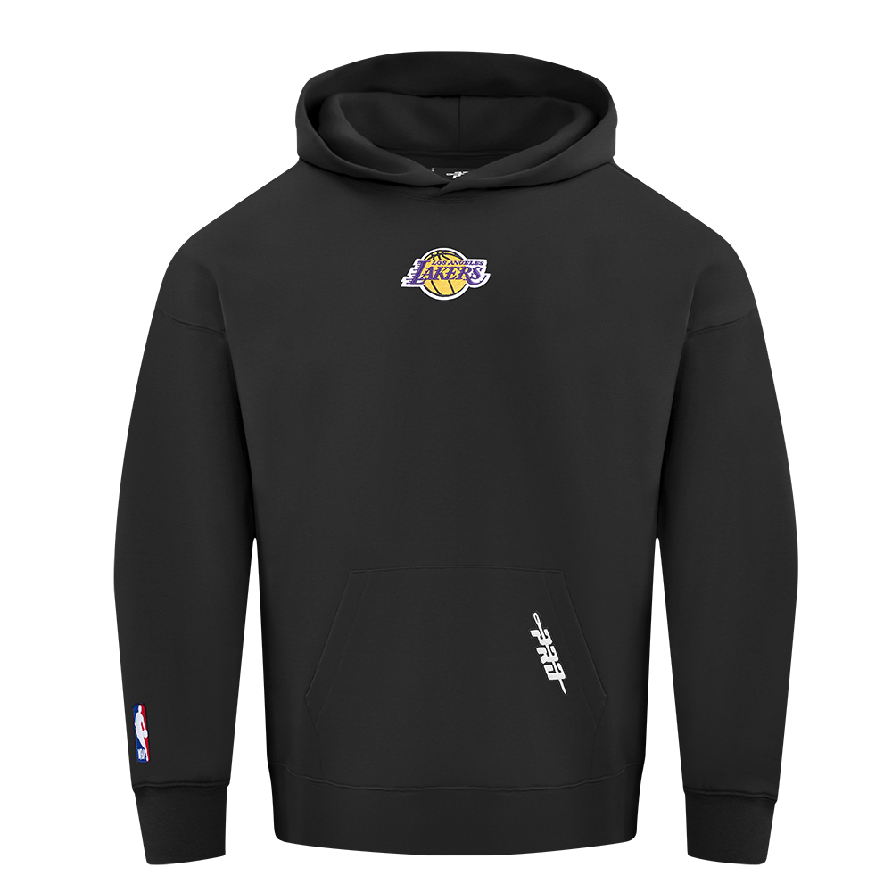 NBA LOS ANGELES LAKERS CLASSIC ICON CHANDAIL À CAPUCHON POUR HOMME (NOIR)
