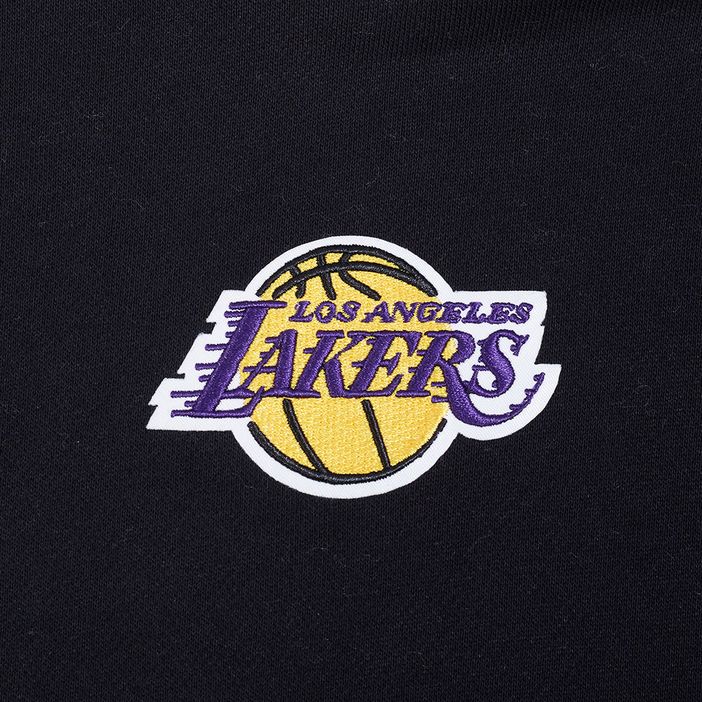 NBA LOS ANGELES LAKERS CLASSIC ICON CHANDAIL À CAPUCHON POUR HOMME (NOIR)