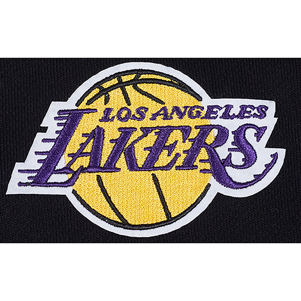NBA LOS ANGELES LAKERS CLASSIC ICON CHANDAIL À CAPUCHON À GLISSIÈRE POUR HOMME (NOIR)