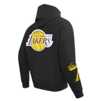NBA LOS ANGELES LAKERS LIVING LARGE MEN'S PULLOVER HOODIE (BLACK)