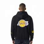 NBA LOS ANGELES LAKERS LIVING LARGE MEN'S PULLOVER HOODIE (BLACK)