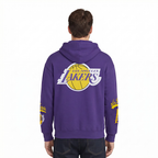 NBA LOS ANGELES LAKERS LIVING LARGE MEN'S PULLOVER HOODIE (PURPLE)