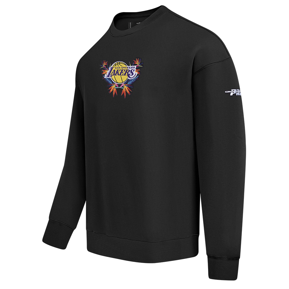 NBA LOS ANGELES LAKERS PARADISE CHANDAIL OUATÉ À COL ROND POUR HOMME (NOIR)
