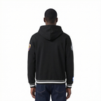 NBA LOS ANGELES LAKERS LETTERMAN CHANDAIL À CAPUCHON POUR HOMME (NOIR)
