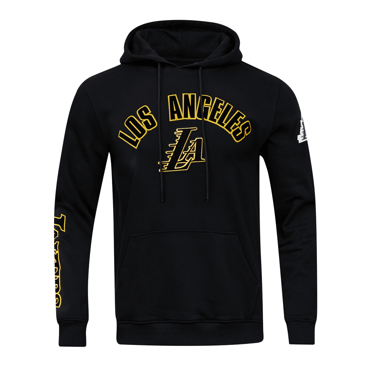 NBA LOS ANGELES LAKERS CLASSIC MEN'S PULLOVER HOODIE (BLACK)