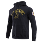 NBA LOS ANGELES LAKERS CLASSIC MEN'S PULLOVER HOODIE (BLACK)