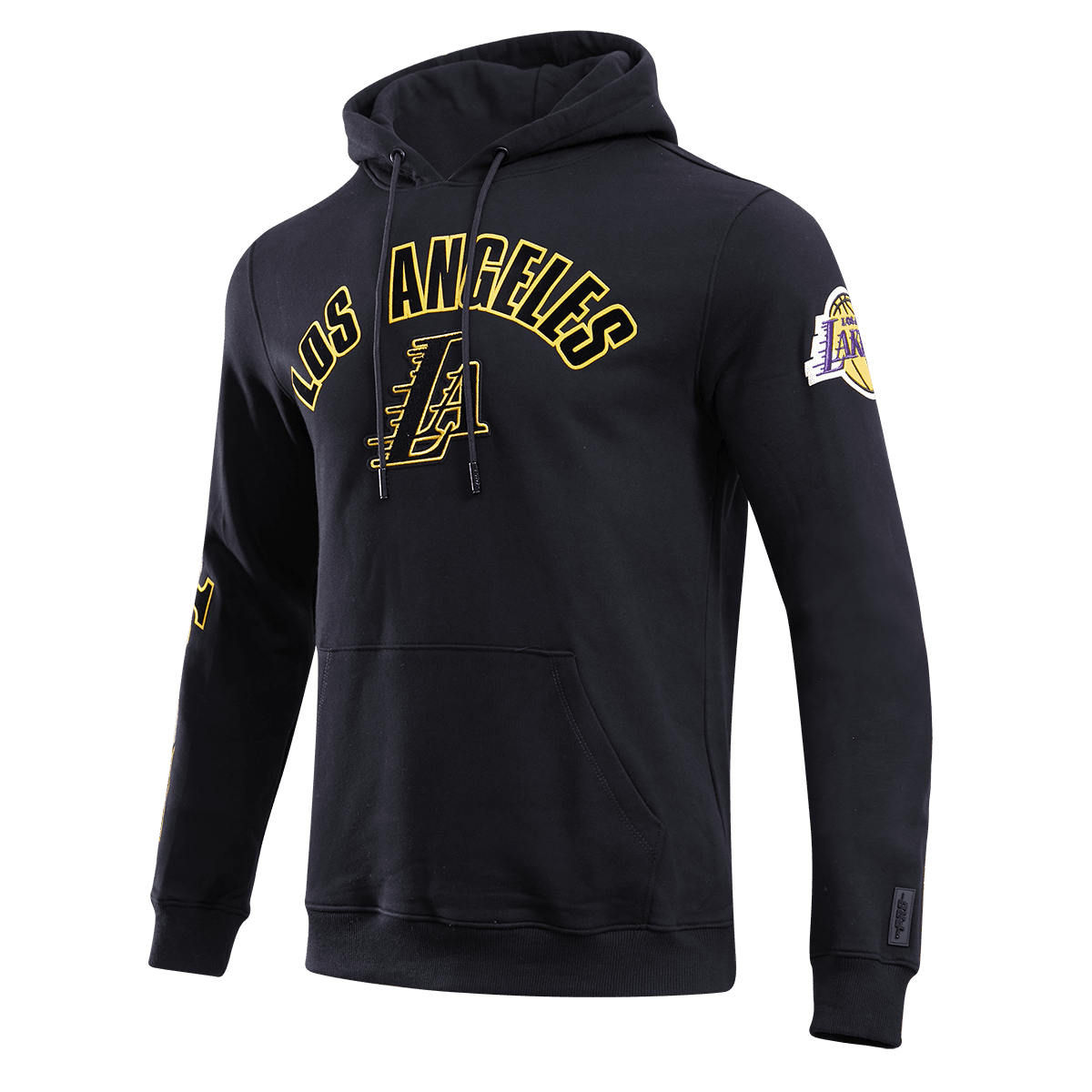NBA LOS ANGELES LAKERS CLASSIC MEN'S PULLOVER HOODIE (BLACK)