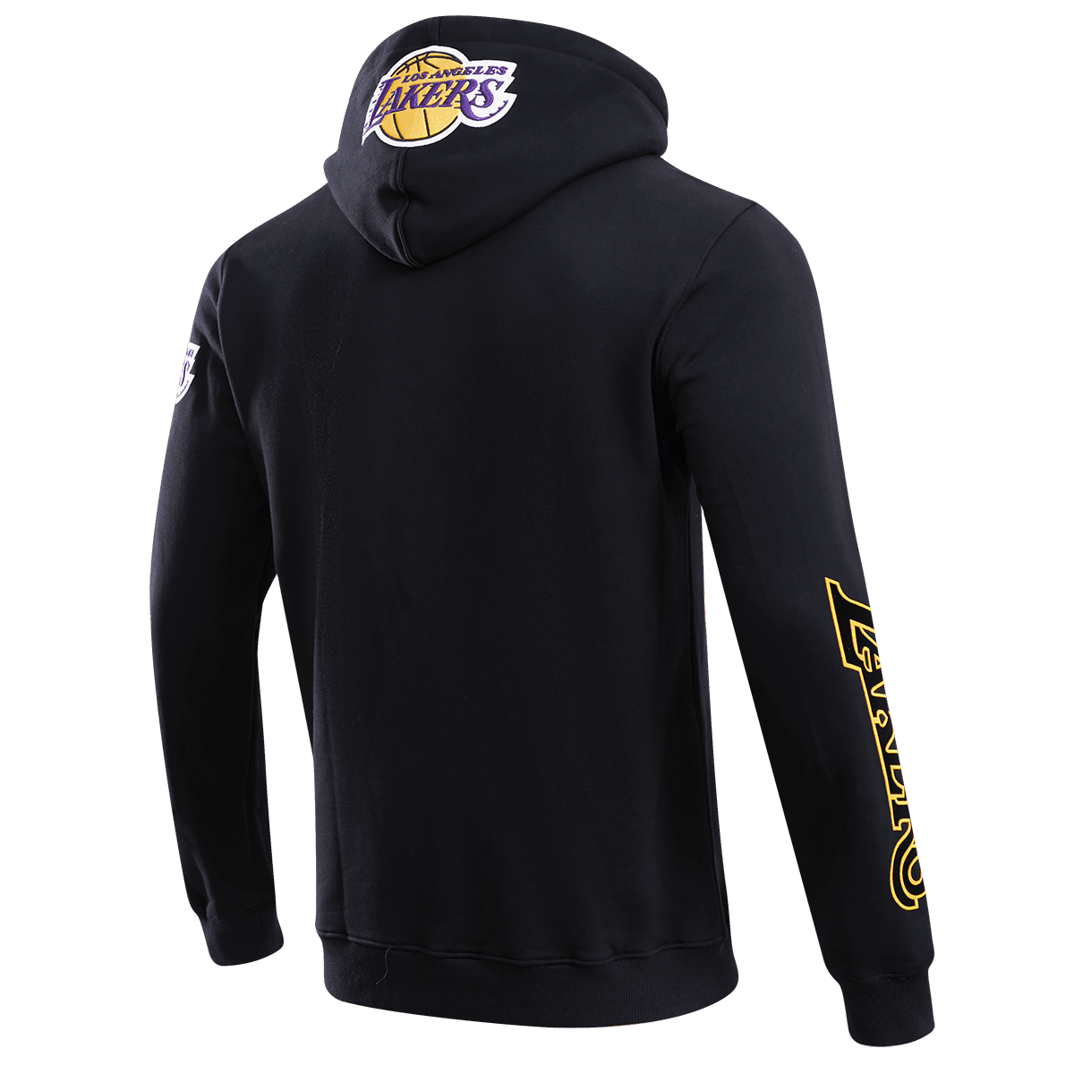 NBA LOS ANGELES LAKERS CLASSIC MEN'S PULLOVER HOODIE (BLACK)