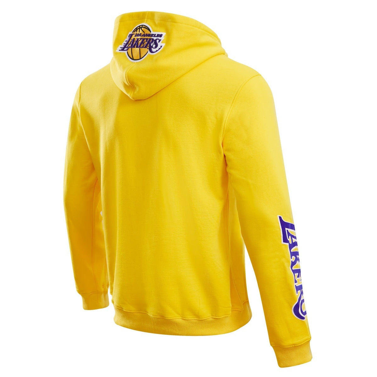NBA LOS ANGELES LAKERS CLASSIC MEN'S PULLOVER HOODIE (YELLOW)