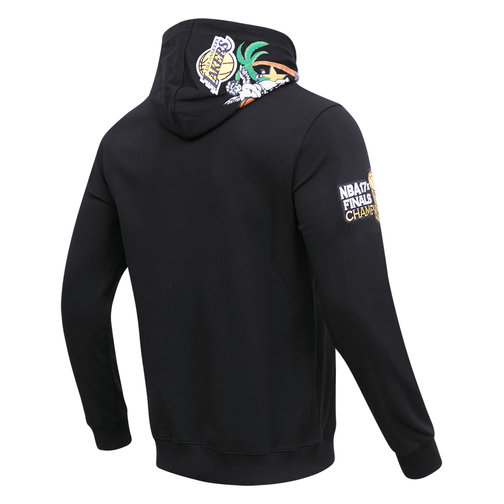 NBA LOS ANGELES LAKERS CHANDAIL À CAPUCHON HOMETOWN POUR HOMME (NOIR)