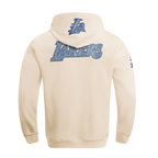 NBA LOS ANGELES LAKERS VARSITY BLUES MEN'S PULLOVER HOODIE (LINEN)