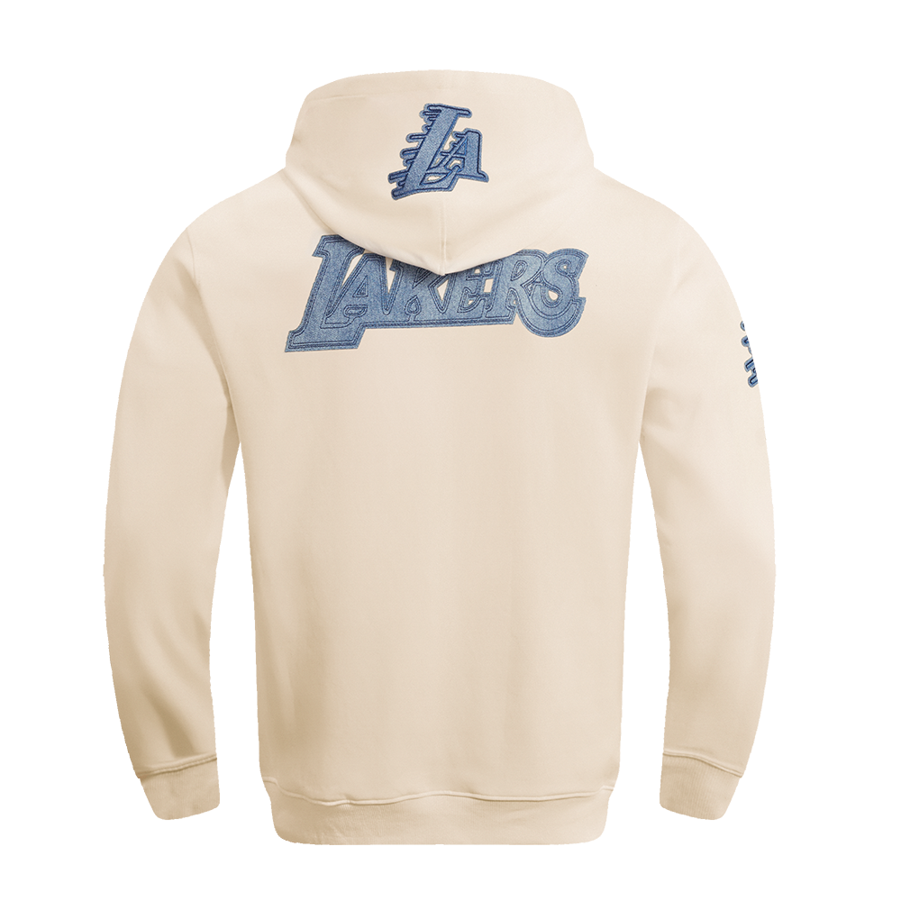NBA LOS ANGELES LAKERS VARSITY BLUES MEN'S PULLOVER HOODIE (LINEN)