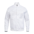 NBA LOS ANGELES LAKERS WHITE OUT BLOUSON EN SATIN POUR HOMME (BLANC)