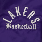 NBA LOS ANGELES LAKERS MODERN ORIGINALS MEN'S SATIN JACKET (Purple)