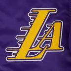 NBA LOS ANGELES LAKERS MODERN ORIGINALS MEN'S SATIN JACKET (Purple)