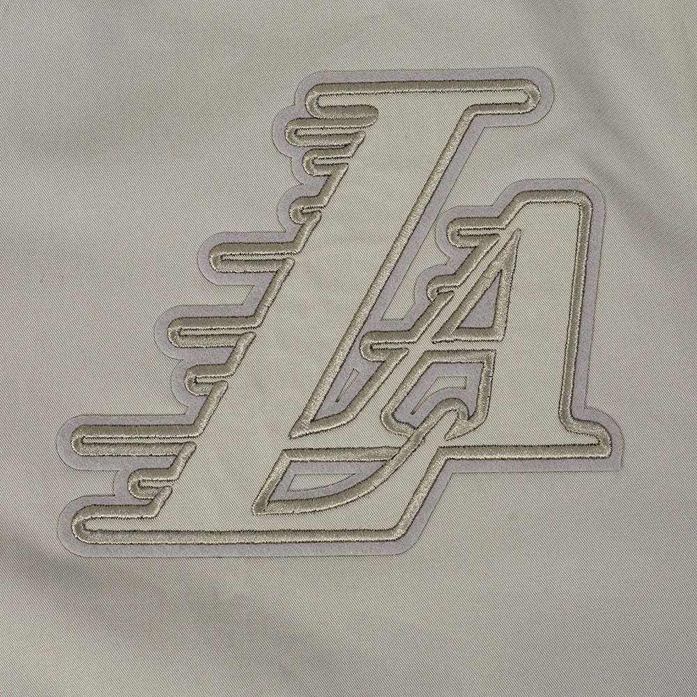 NBA LOS ANGELES LAKERS NEUTRAL BLOUSON EN SERGÉ POUR HOMME POUR HOMME (TAUPE)