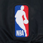 NBA LOS ANGELES LAKERS LETTERMAN BLOUSON EN SATIN POUR HOMME (NOIR)