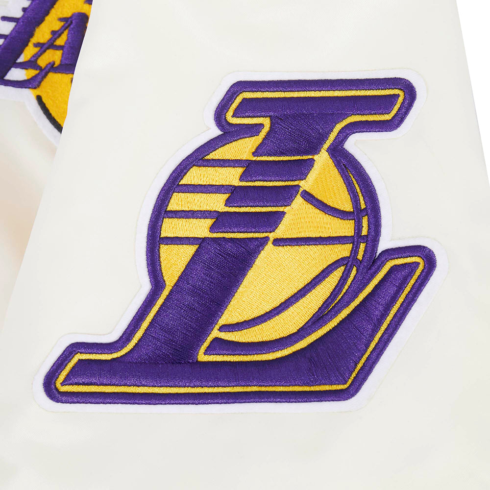 NBA LOS ANGELES LAKERS RETRO CLASSICS MANTEAU POUR HOMME (COQUILLE D'ŒUF/VIOLET)