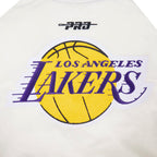 NBA LOS ANGELES LAKERS RETRO CLASSICS MANTEAU POUR HOMME (COQUILLE D'ŒUF/VIOLET)