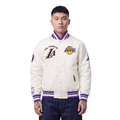 NBA LOS ANGELES LAKERS RETRO CLASSICS MANTEAU POUR HOMME (COQUILLE D'ŒUF/VIOLET)
