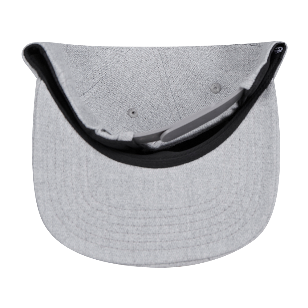 NBA LOS ANGELES LAKERS TRIPLE TONAL WOOL SNAPBACK HAT (HEATHER GREY)