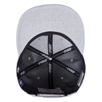 NBA LOS ANGELES LAKERS TRIPLE TONAL WOOL SNAPBACK HAT (HEATHER GREY)