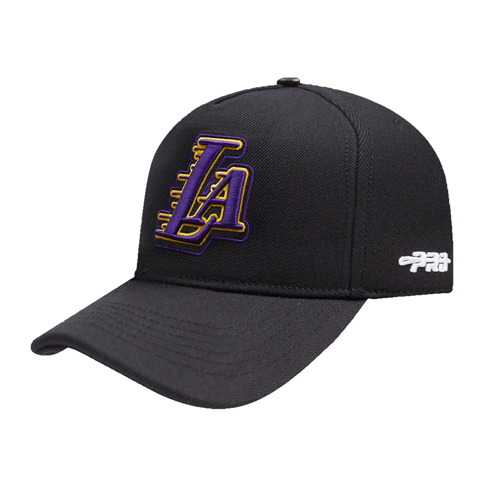 NBA LOS ANGELES LAKERS CITY EDITION 24-25 PINCH FRONT SNAPBACK HAT (BLACK)