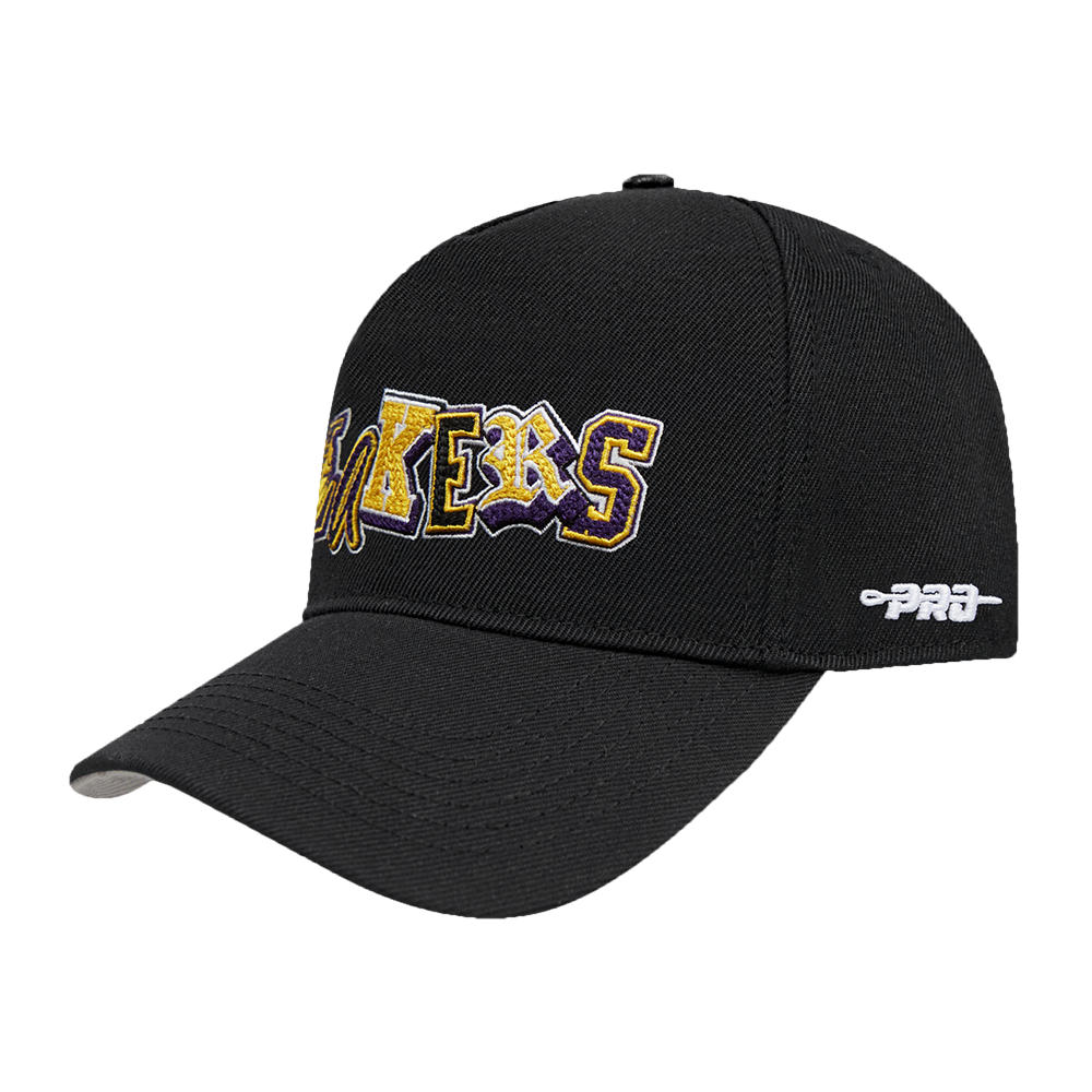 NBA LOS ANGELES LAKERS CITY RANSOM WOOL BLEND PRO PINCH SNAPBACK (BLACK)