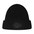 NBA LOS ANGELES LAKERS WASHED VANGUARD UNLINED PRO BEANIE CUFFED (BLACK)