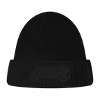 NBA LOS ANGELES LAKERS WASHED VANGUARD UNLINED PRO BEANIE CUFFED (BLACK)