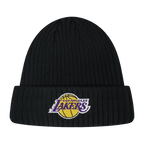 NBA LOS ANGELES LAKERS MODERN ORIGINALS UNLINED PRO BEANIE CUFFED (BLACK)