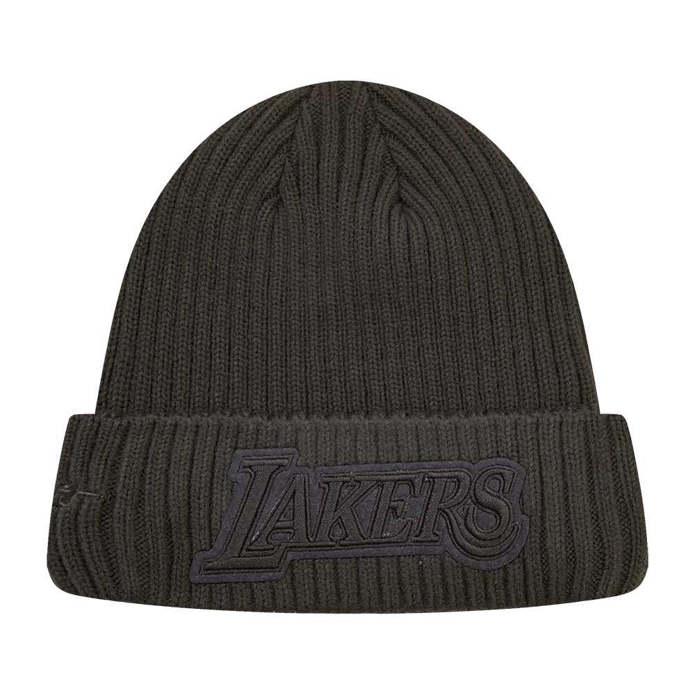 NBA LOS ANGELES LAKERS NEUTRAL UNISEX BEANIE (DARK TAUPE)