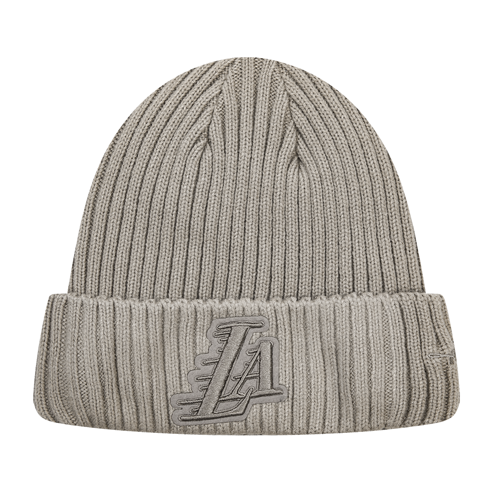 NBA LOS ANGELES LAKERS NEUTRAL BEANIE (TAUPE)