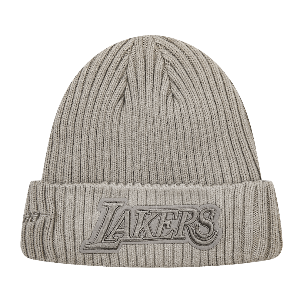 NBA LOS ANGELES LAKERS NEUTRAL BEANIE (TAUPE)
