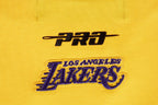 NBA LOS ANGELES LAKERS SCRIPT TAIL WOMEN'S BOYFRIEND TEE (YELLOW)