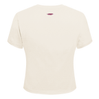 NBA LOS ANGELES LAKERS HIGH IMPACT WOMEN'S BABY DOLL TEE (EGGSHELL)