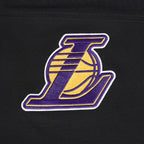 NBA LOS ANGELES LAKERS SHEER INFLUENCE WOMEN'S SHEER BOXY TEE (BLACK)