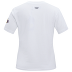 NBA LOS ANGELES LAKERS CLASSIC T-SHIRT AJUSTÉ À MANCHES COURTES POUR FEMME (BLANC)