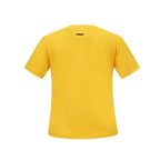 NBA LOS ANGELES LAKERS CLASSIC SHORT SLEEVE WOMEN'S SLIM FIT TEE (YELLOW)