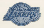 NBA LOS ANGELES LAKERS VARSITY BLUES WOMEN'S SINGLE JERSEY BOXY TEE (LINEN)