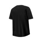 NBA LOS ANGELES LAKERS TRIPLE BLACK BIG BOY'S SS STRIPED RIB TEE (JET BLACK)