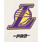 NBA LOS ANGELES LAKERS RETRO CLASSIC T-SHIRT À MANCHES COURTES POUR GARÇON JUNIOR (COQUILLE D'ŒUF)