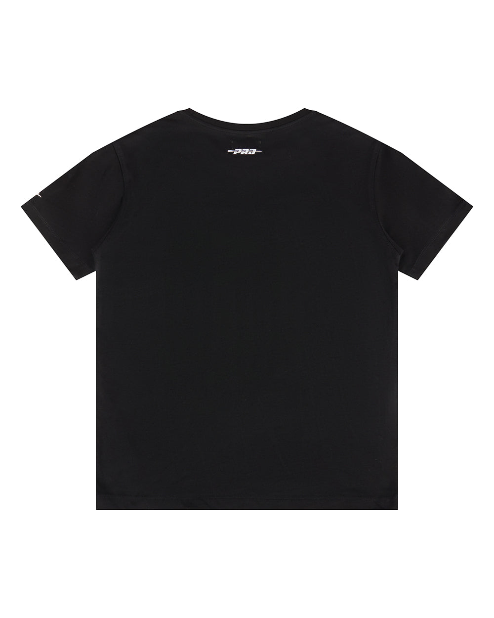 NBA LOS ANGELES LAKERS RETRO CLASSIC T-SHIRT À BANDES EN JERSEY SIMPLE POUR GARÇON JUNIOR (NOIR/VIOLET)
