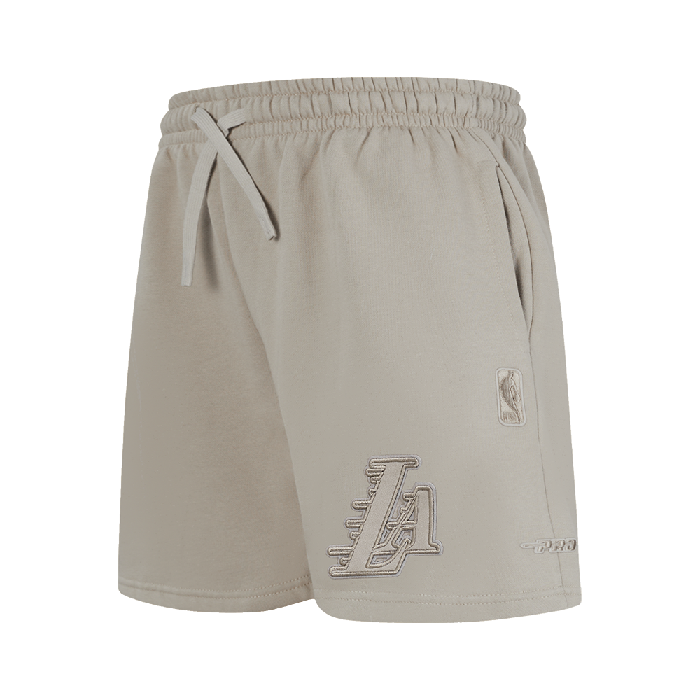 NBA LOS ANGELES LAKERS NEUTRAL BIG BOY'S FLC SHORT (TAUPE)