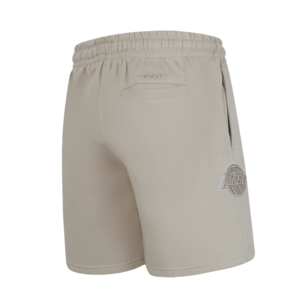 NBA LOS ANGELES LAKERS NEUTRAL BIG BOY'S FLC SHORT (TAUPE)