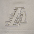 NBA LOS ANGELES LAKERS NEUTRAL BIG BOY'S FLC SHORT (TAUPE)