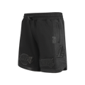 NBA LOS ANGELES LAKERS TRIPLE BLACK BIG BOY'S FLC 2.0 SHORT (JET BLACK)