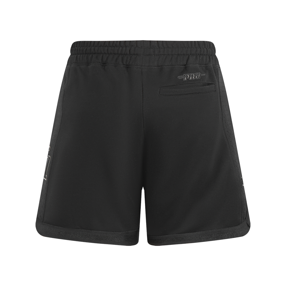 NBA LOS ANGELES LAKERS TRIPLE BLACK BIG BOY'S FLC 2.0 SHORT (JET BLACK)