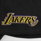 NBA LOS ANGELES LAKERS RETRO CLASSIC SHORT EN MOLLETON POUR GARÇON JUNIOR (NOIR)
